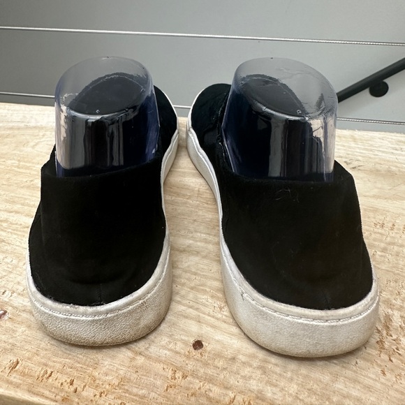 Steve Madden fayna black suede slip on low top sneaker casual athleisure rare 9 - Picture 6 of 8